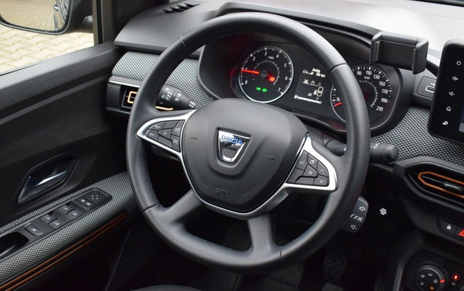 Dacia Sandero Stepway cena 69900 przebieg: 13300, rok produkcji 2022 z Zawadzkie małe 436